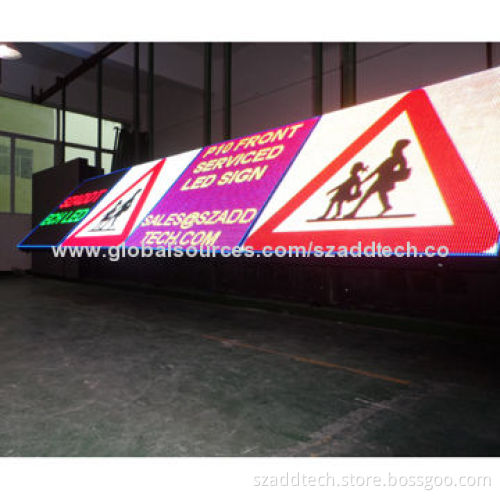 USA LED Display for Traffic Sign Use, 110V AC, 50/60Hz Input Power